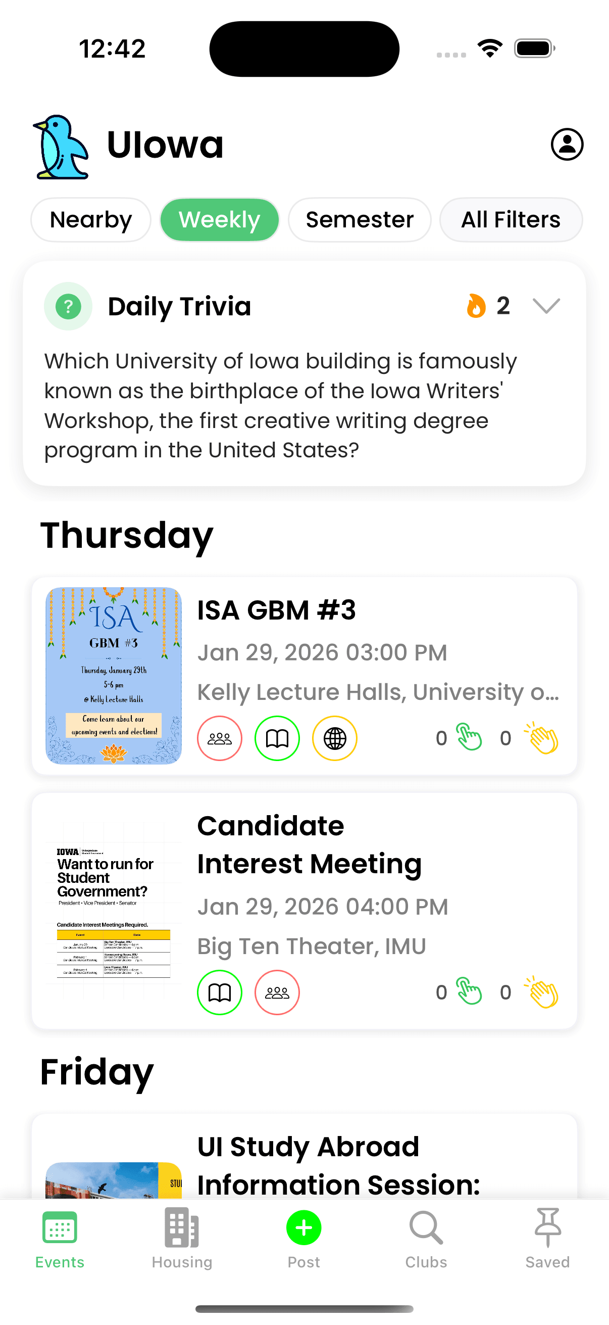 Huddle app preview 4